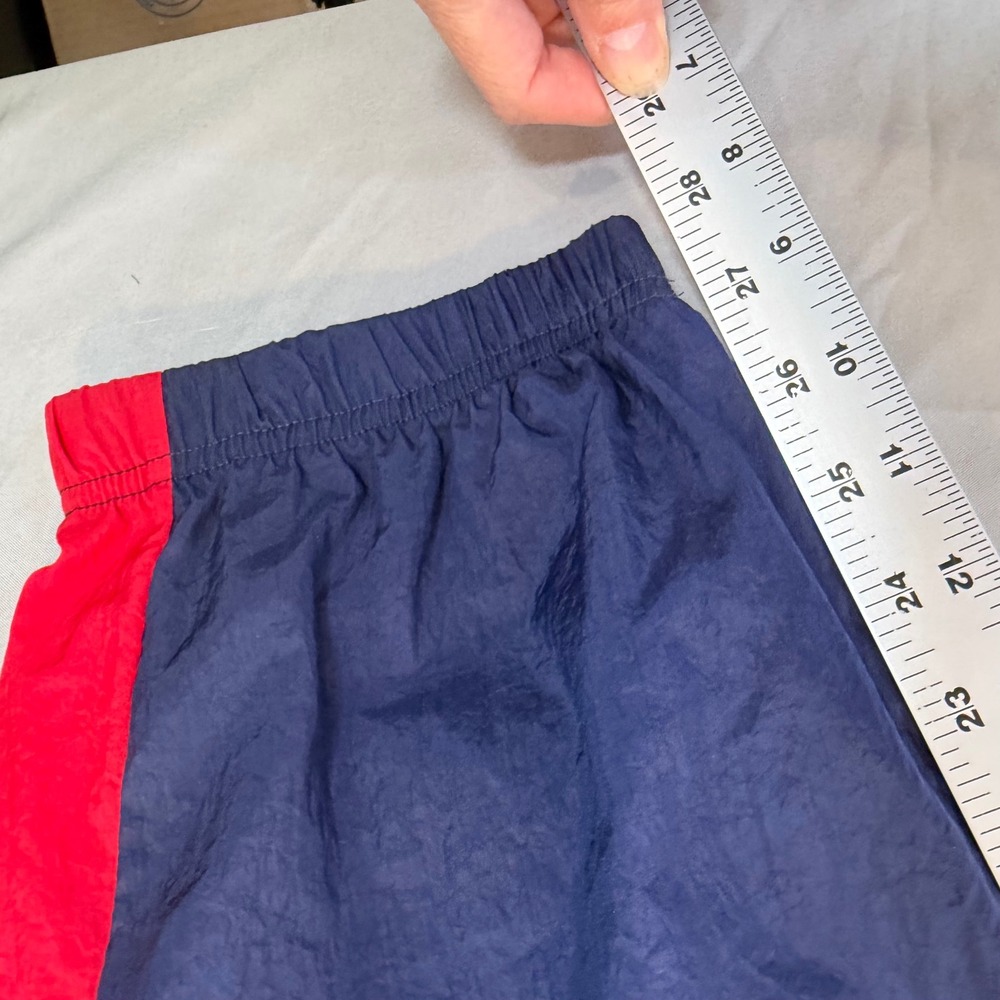 Reebok Mens 2X Track Pants Blue Red Windpants Vintage Inspired 90s Y2K Street - Picture 3 of 8